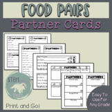 Collaboration In Groups | Food Pairs