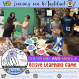 Collaborative Active Learning Color Wheel Art Icebreaker Game