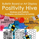Collaborative Art Display or Bulletin Board Bee Positivity
