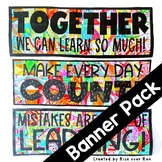 Collaborative Banner Bundle of Class Mottos