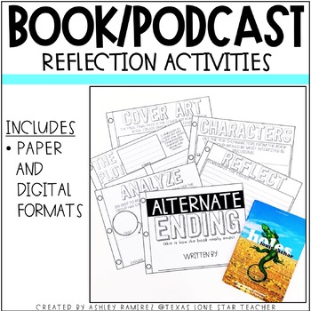 Preview of Book and Podcast Reflection Projects (DIGITAL AND PRINT VERSIONS)
