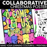Collaborative Christmas Art Poster
