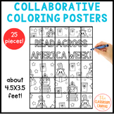 Collaborative Coloring Poster Read Across America Activity