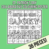 Collaborative Colouring St. Patrick's Day Poster (36 pieces)