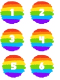 Rainbow Table and Group Numbers (1-30 desks and 1-6 table groups)