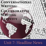 Collaborative Creative Writing Activity: Headline News