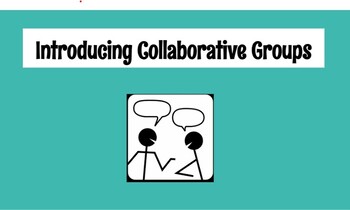 Preview of Collaborative Group Introduction Lesson