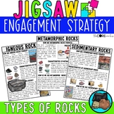 Collaborative Learning Jigsaw Activity: Types of Rocks Group Work