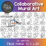Collaborative Mural Art: The Alphabet