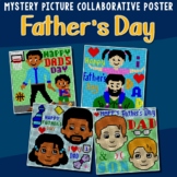 Collaborative Poster Fathers Day Coloring Packet, Fun Cent