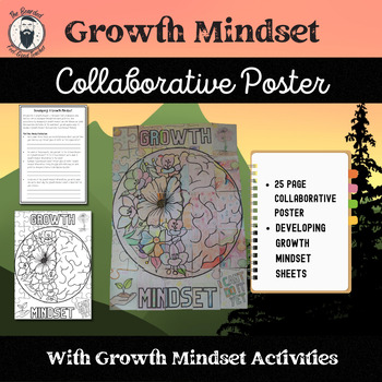 Preview of Collaborative Poster - Growth Mindset