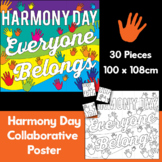 Collaborative Poster 'Harmony Day - Everyone Belongs' + Bo