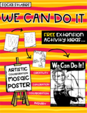 Collaborative Poster Mosaic Puzzle Art Project - American 