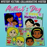 Collaborative Poster Mother's Day Coloring Packet, Fun Cen