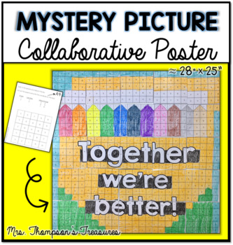 Preview of Collaborative Poster Mystery Picture