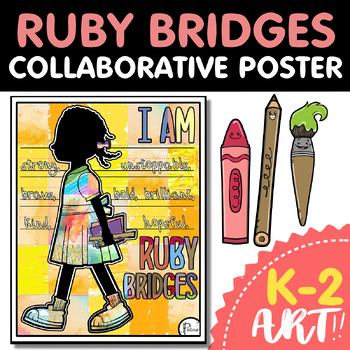 Preview of Collaborative Poster: Ruby Bridges / Black History Month
