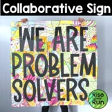 Collaborative Coloring Poster We are problem solvers