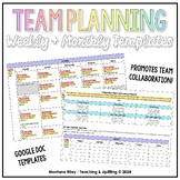 Collaborative Team Planning Templates