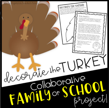 Preview of Collaborative Turkey (Thanksgiving) Project