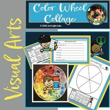 Preview of Color Wheel Collage Project