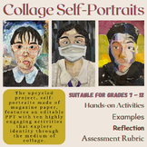 Self-Portraits in Collage for Middle School and High School Art