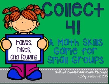 Preview of Fractions: Halves, Thirds, and Fourths {Collect 4!}