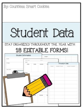 Preview of Student Data: EDITABLE!