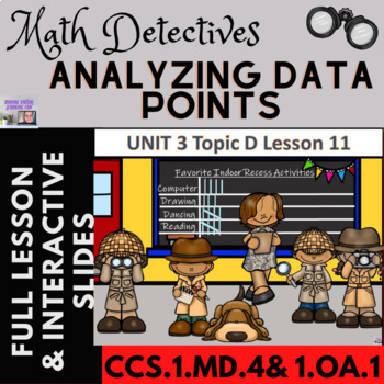 Preview of Collecting and Analyzing Data Points Grade 1 Eureka Module 3 Lesson 11