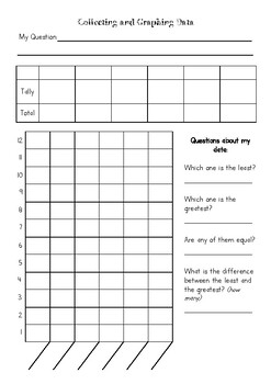 Preview of Collecting and graphing data