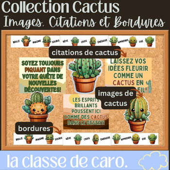 Preview of Collection Cactus : Images, Citations et Bordures (French Bulletin Board)