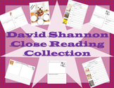 Collection of David Shannon Close Reading Activities (SPANISH)