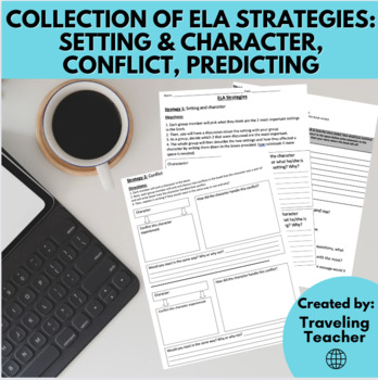 Preview of Collection of ELA Strategies: Test Prep, Reading Passages and Writing Skills