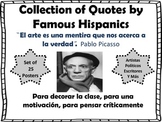 Collection of Quotes by Famous Hispanics Bulletin Board Set