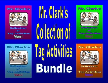 Preview of Tag Activities Volume 1-4 Bundled