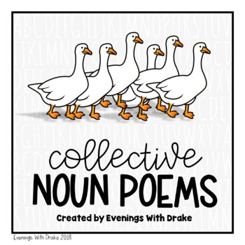 Preview of Collective Noun Poems
