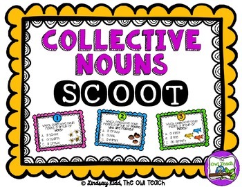 Preview of Collective Nouns:  Collective Nouns SCOOT