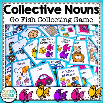 Preview of Collective Noun Game - Go Fish Collecting