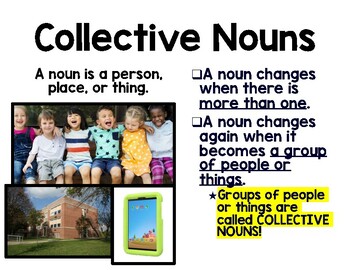 Preview of Collective Nouns - EL Education Grade 2- M2/U2