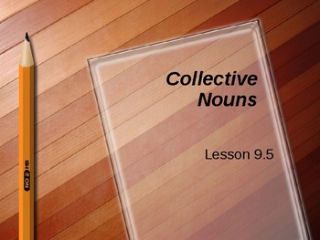 Preview of Collective Nouns Interactive Powerpoint Lesson