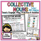 Collective Nouns Lesson | Center Activities | Worksheets 