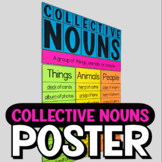 Collective Nouns Poster - ELA Classroom Decor