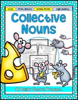 Preview of Collective Nouns Practice Pack