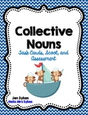 Collective Nouns 24 Task Cards, Scoot Game, and Quick Assessment