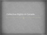 Collective Rights in Canada and the Impact of Residential Schools