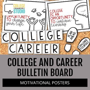 Preview of College & Career Awareness Bulletin Board