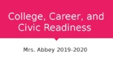 College, Career, and Civic Readiness Semester Slides