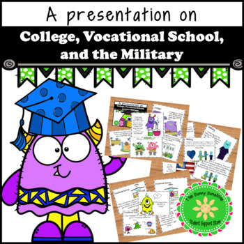 Preview of College, Careers, Trade School and The Military