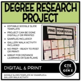 College Degree/Certification Research Project - Flyer & Ga