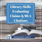 College English  Library Skills, Evaluating Claims, and ML