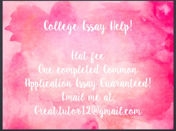 college admission essay editing services